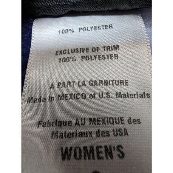 Patagonia Purple and White Synchilla Pullover 1/4 ZIP Fleece Jacket Front Pocket - Picture 4 of 6